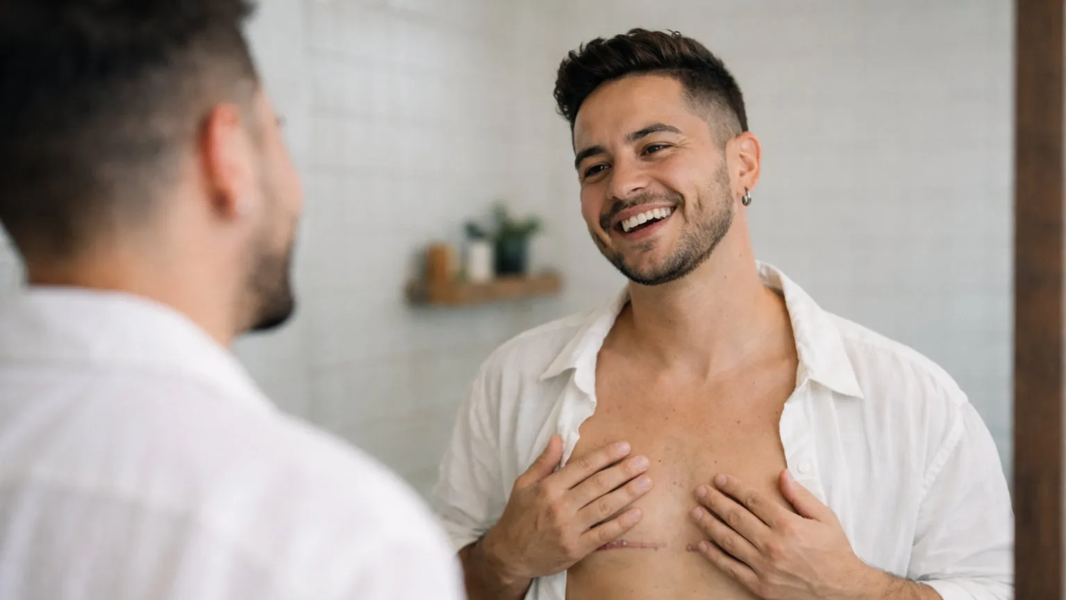 FTM mastectomy Mastectomía FTM